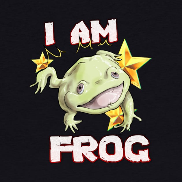 I am frog (Budgett's frog vers.) by Furia And Mimma